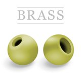 Brass Beads Apple