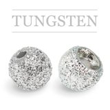 Regular Tungsten Beads Sunny Silver