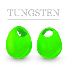 Tungsten Beads Jig Off Fluo Green