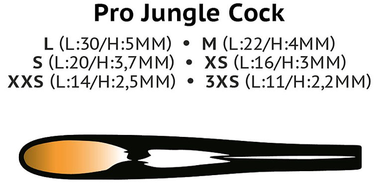 Pro Sportfisher Jungle Cock Natural Complete Cape Pro_Sportfisher_PRO-10500426_Jungle_Cock_Natural_XS_-opis