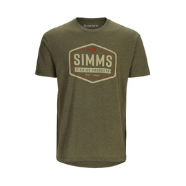 Simms Fly Patch T-Shirt Military Heather