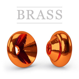 Ring Brass Hot Metallic Orange