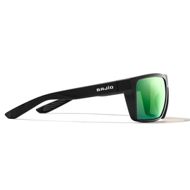 Bajio Stiltsville - Black Matte - Green Mirror - Glass