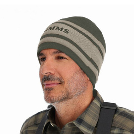 Simms Hayward Wool Beanie Dark Olive