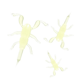 Hemingway's  Ephemera Danica Nymph Rubber Legs Cream Yellow