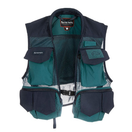 Simms Tributary Vest Deep Sea Green