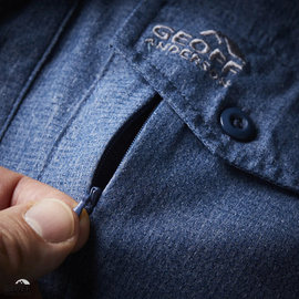 Geoff Anderson Zulo II Short Sleeve Blue