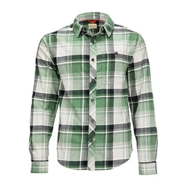 Simms Dockwear Cotton Flannel Moss Pearl Plaid