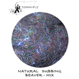 Tommi-Fly Natural Dubbing Mix Beaver