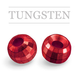 Regular Tungsten Beads Reflex Metallic Red