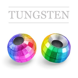 Regular Tungsten Beads Reflex Metallic Rainbow