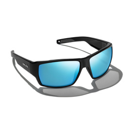 Bajio Vega - Black Matte - Blue Mirror - Glass