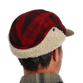 Simms Coldweather Cap Red Buffalo Plaid