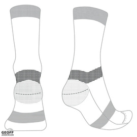 Geoff Anderson Skarpety WizWool LightWeight Black