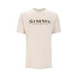 Simms Shroud Fill Logo T-Shirt - Natural
