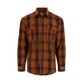 Simms ColdWeather Shirt Bronzeback Logan Plaid