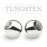 Regular Tungsten Beads Silver Nickle