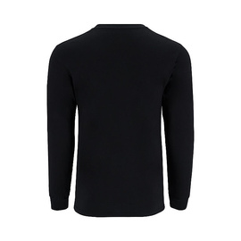 Simms Logo Shirt LS - Jet Black