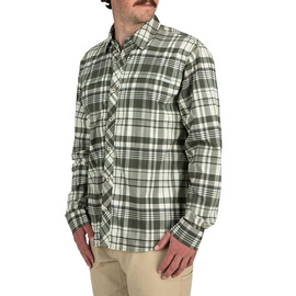 Simms Bugstopper Shirt Foliage Madras Plaid