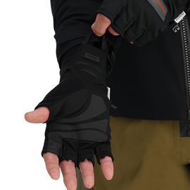 Simms Windstopper Half-Finger Glove Black