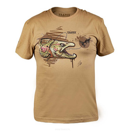 Traper t-shirt Art Trout Sand