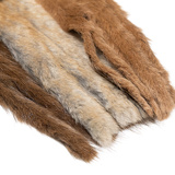 BG Muskrat Zonker Strips Natural