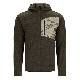 Simms CX Hoody - Full Zip Dark Stone/Ghost Camo Stone