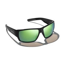 Bajio Vega - Black Matte - Green Mirror - Glass