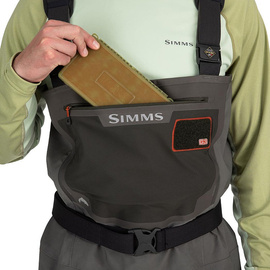 Simms Wodery G3 Guide Stockingfoot Gunmetal