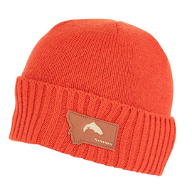 Simms Big Sky Wool Beanie Orange