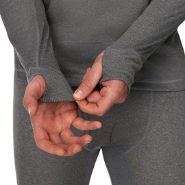 Simms Strata 160 Crew Dark Grey Heather