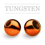 Regular Tungsten Beads Metallic Orange