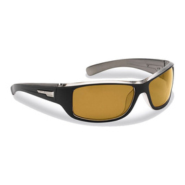 Flying Fisherman Okulary Helm Matte Black-Gunmetal Yellow-Amber