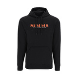 Simms Logo Hoody - Black