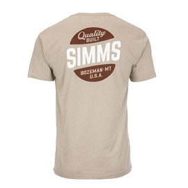 Simms Quality Built Pocket T-Shirt Khaki Heather