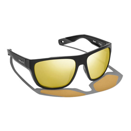 Bajio Las Rocas - Black Matte - Yellow - Glass
