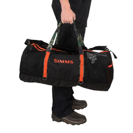 Simms Challenger Mesh Duffel - 60L Black