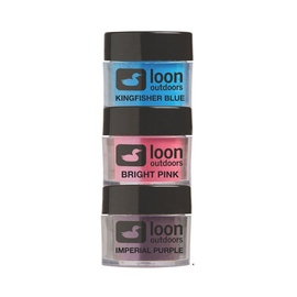 Loon Fly Tying Powder 3-pak Bright
