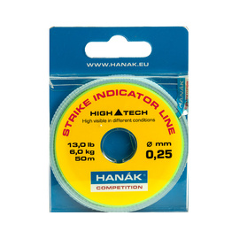 Hanak Strike Indicator Line 50m Hot fluo yellow