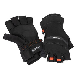 Simms GORE-TEX Infinium Half Finger Glove Black