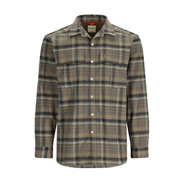 Simms ColdWeather Shirt Hickory Asym Ombre Plaid