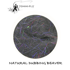 Tommi-Fly Natural Dubbing Mix Beaver