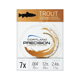 Cortland Precision Tapered Leader Trout 3,60 m