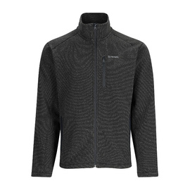 Simms Rivershed Full Zip Black Heather