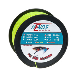 Hends Fly Line Backing Żółty Fluo 100yds 20lbs