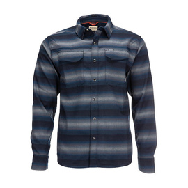 Simms Gallatin Flannel Shirt Atlantis Stripe