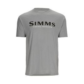 Simms Logo T-shirt Cinder Heather