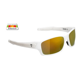 Traper Okulary Polaryzacyjne Horizon White/Gold Revo