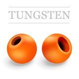 Regular Tungsten Beads Fluo Orange