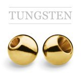 Regular Tungsten Beads Gold New